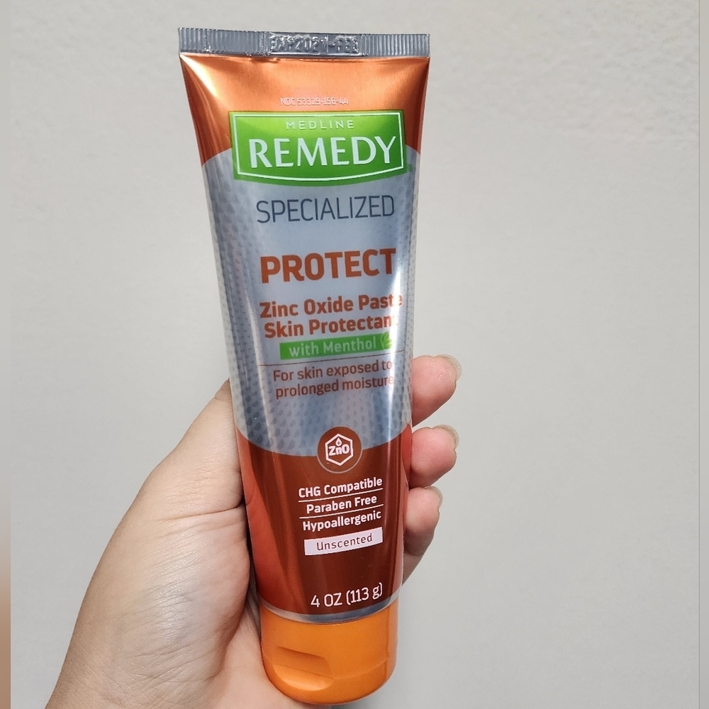Medline Remedy Protect Zinc Oxide Skin Protectant New 4 Oz